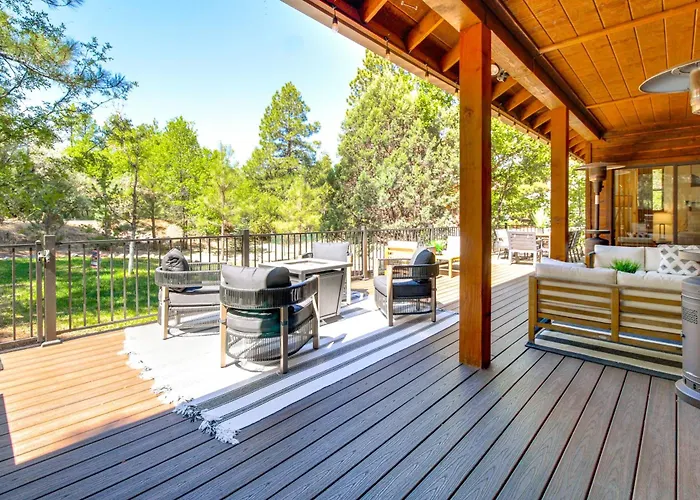 Outdoor Oasis W/ Fire Pit & Grill! Torreon Escape * Show Low